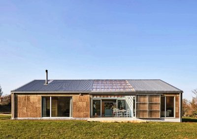 Casa de madera y corcho en Cantabria